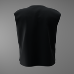 Jet Black – Oversized Tank