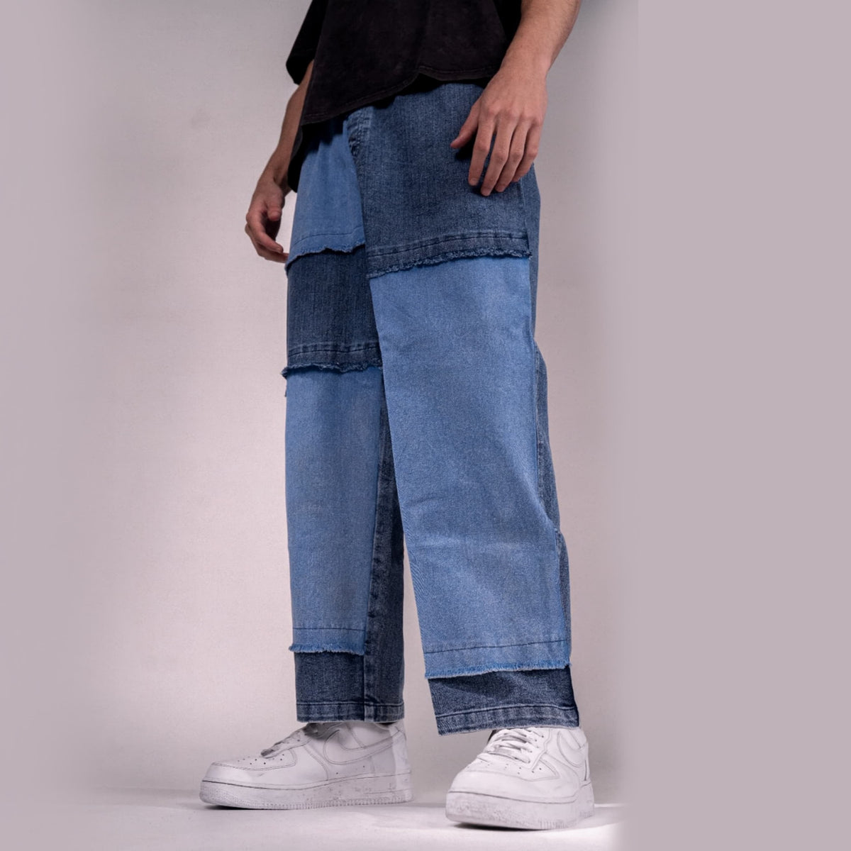 Indigo Mosaic – Patchwork Denim