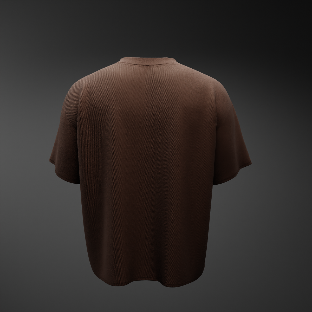 Earth Brown Oversized T-Shirt
