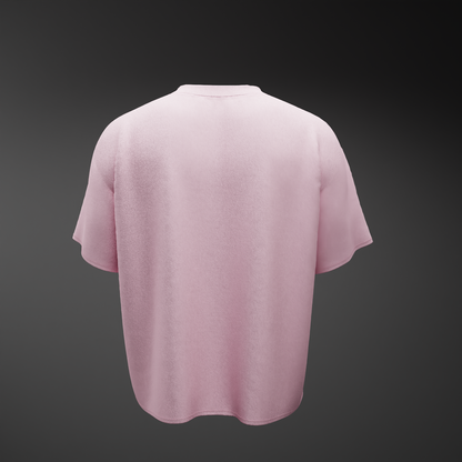 Blush Pink Oversized T-Shirt