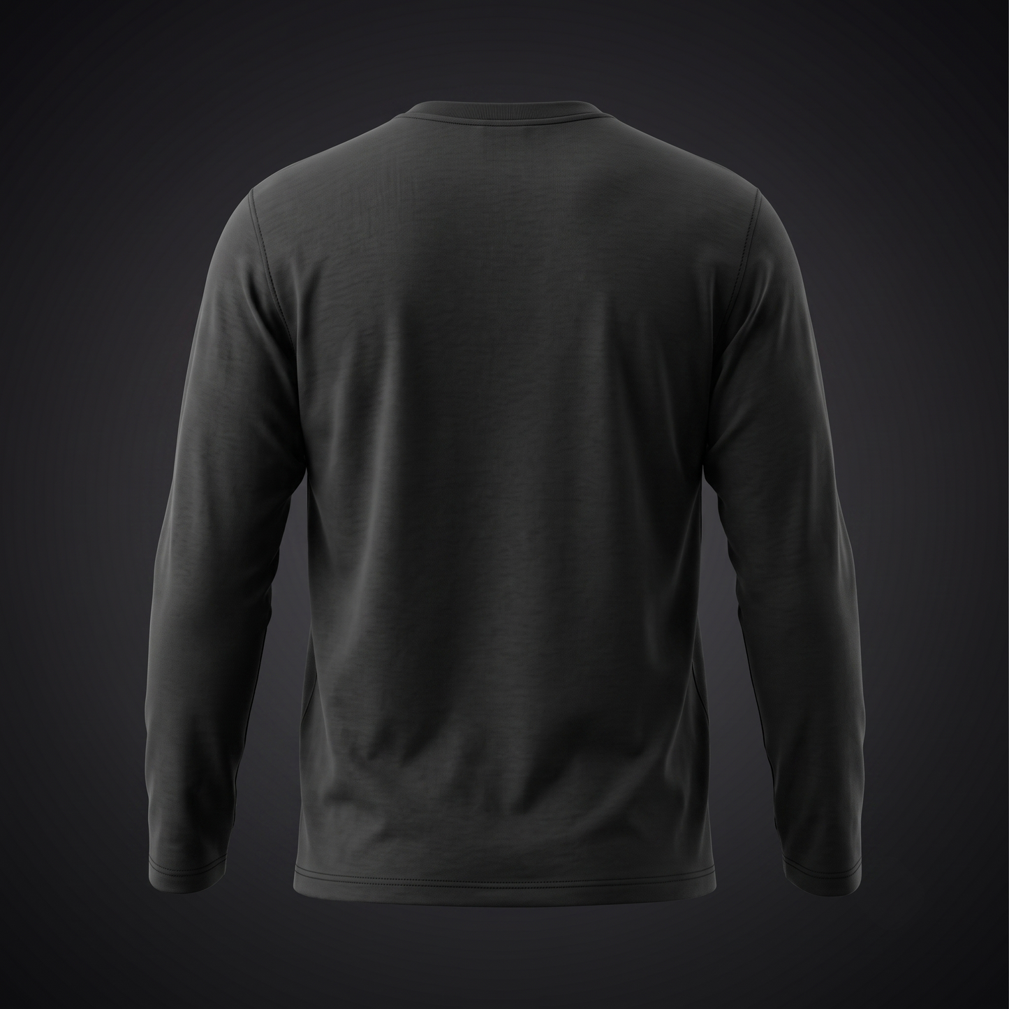 Raw & Rare Essential Full Sleeve T-Shirt – Black