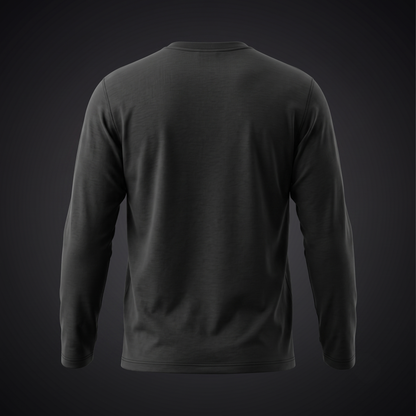 Raw & Rare Essential Full Sleeve T-Shirt – Black