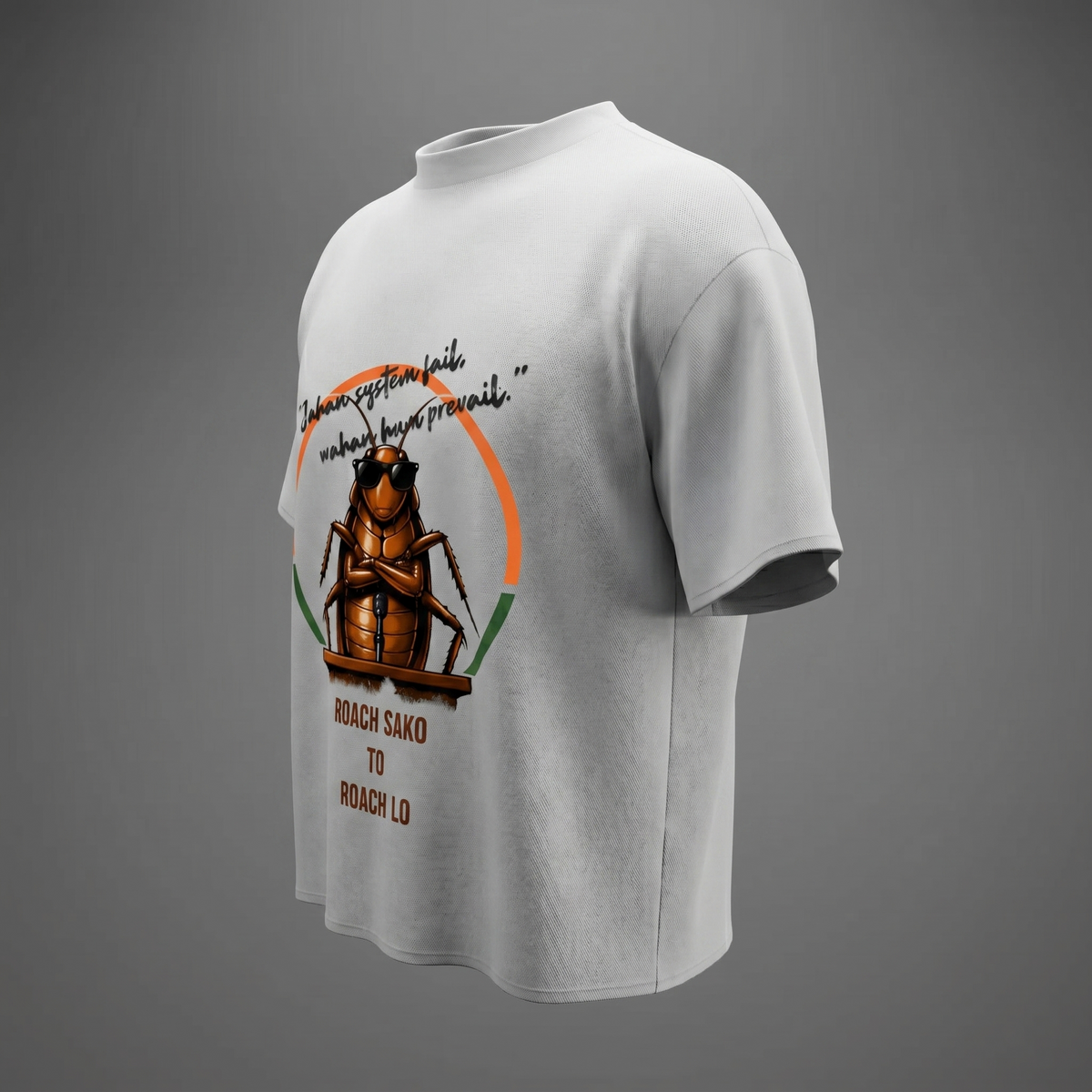 Roach Sako To Roach LoCJP - Oversized T-Shirt