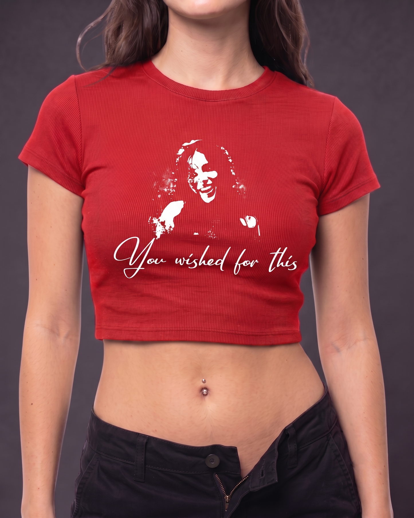 You Wished For This – Women's Graphic Crop Top