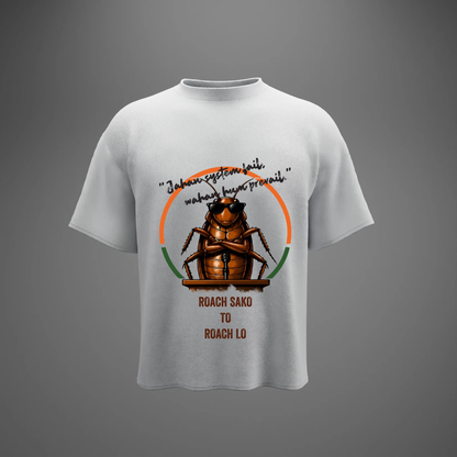 Roach Sako To Roach Lo  CJP - Oversized T-Shirt