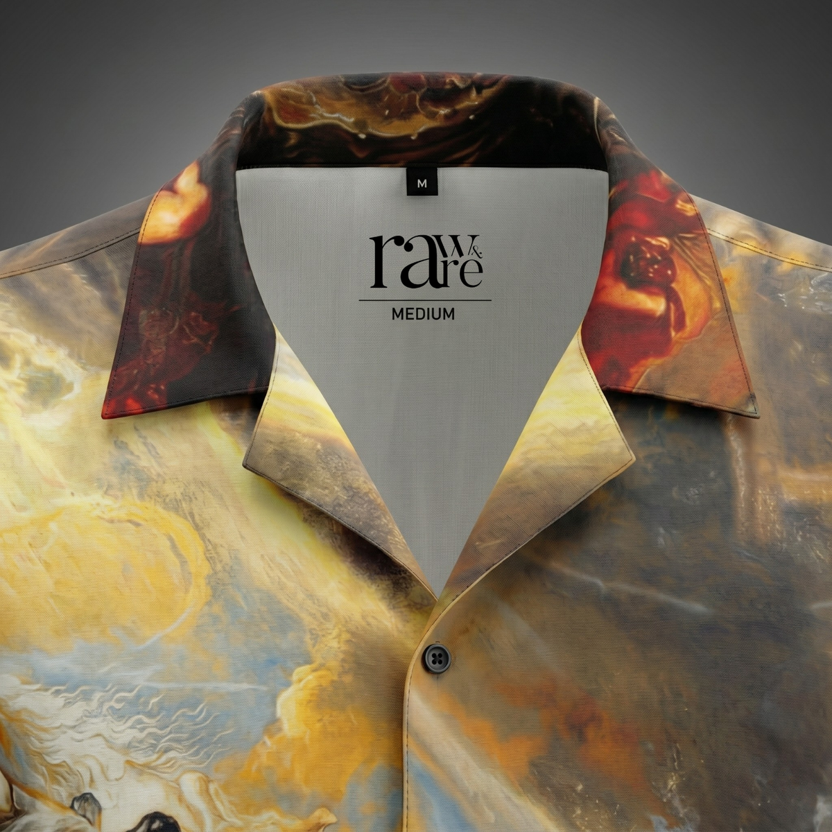 IMPERIUM - Baroque Art Cuban Collar Shirt