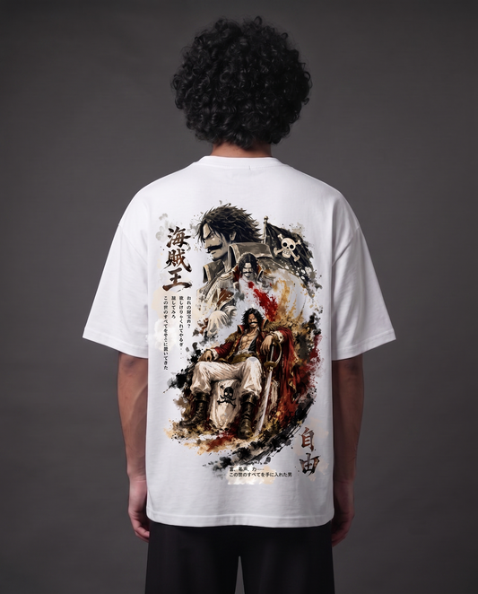 Gol D. Roger – Pirate King Oversized Anime T-Shirt