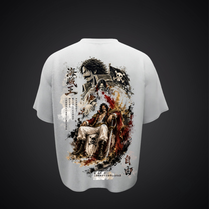 Gol D. Roger – Pirate King Oversized Anime T-Shirt