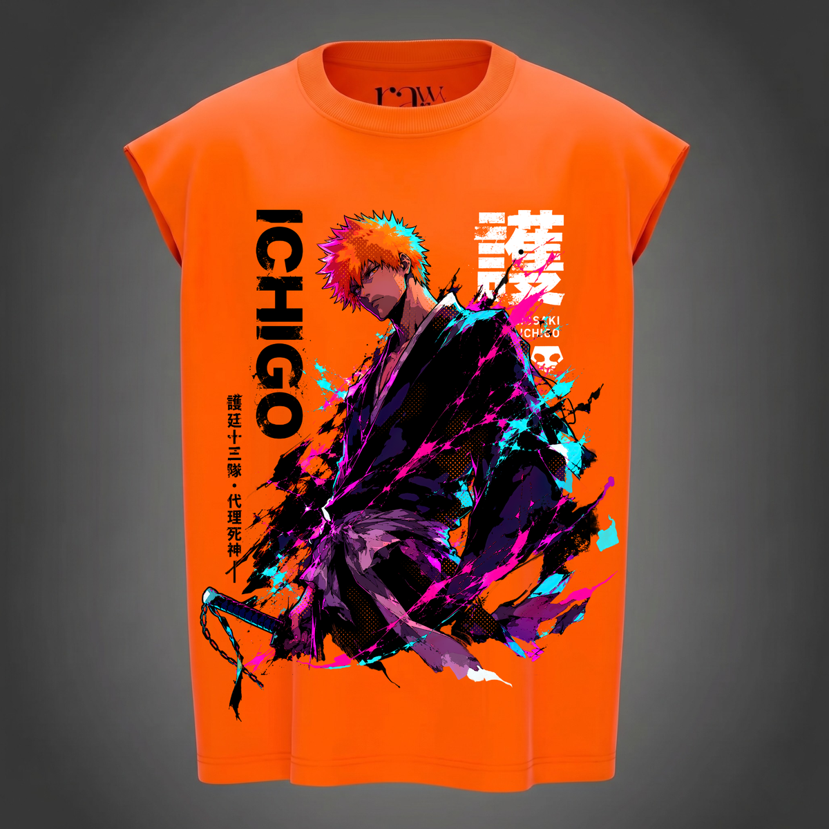 SHINIGAMI INSTINCT - Ichigo Oversized Sleeveless Tee
