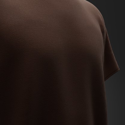 Earth Brown Oversized T-Shirt