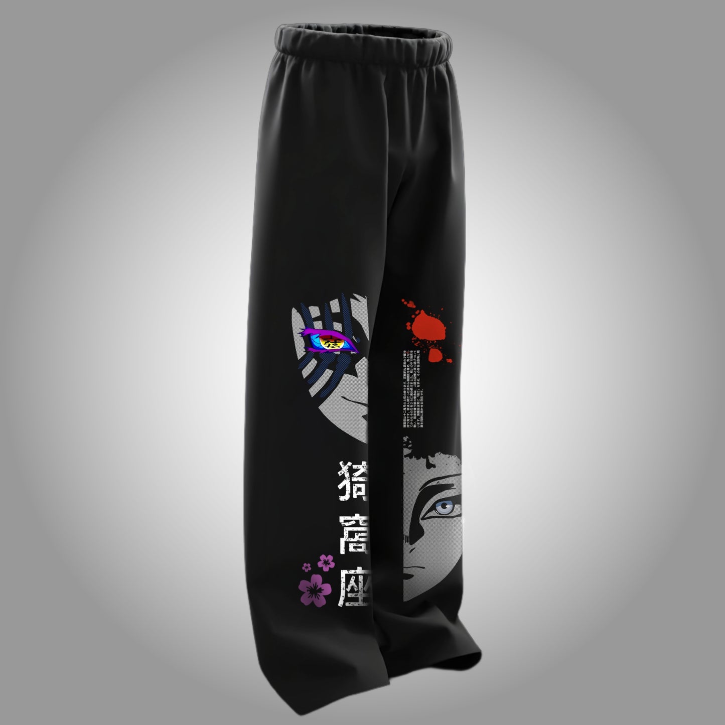 AKAZA SPLIT SOUL-  Unisex Straight Fit Baggy Pants