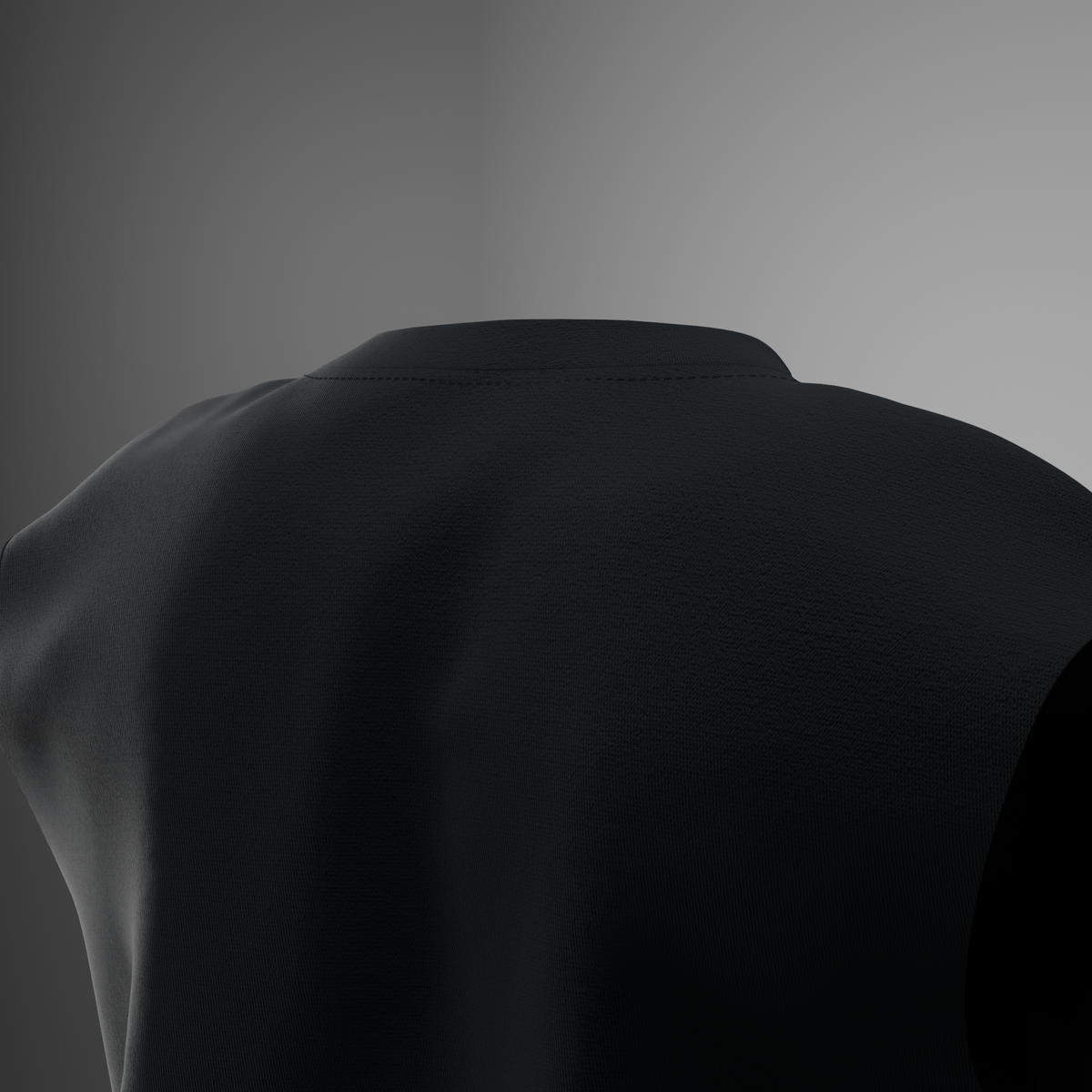 Jet Black – Oversized Tank