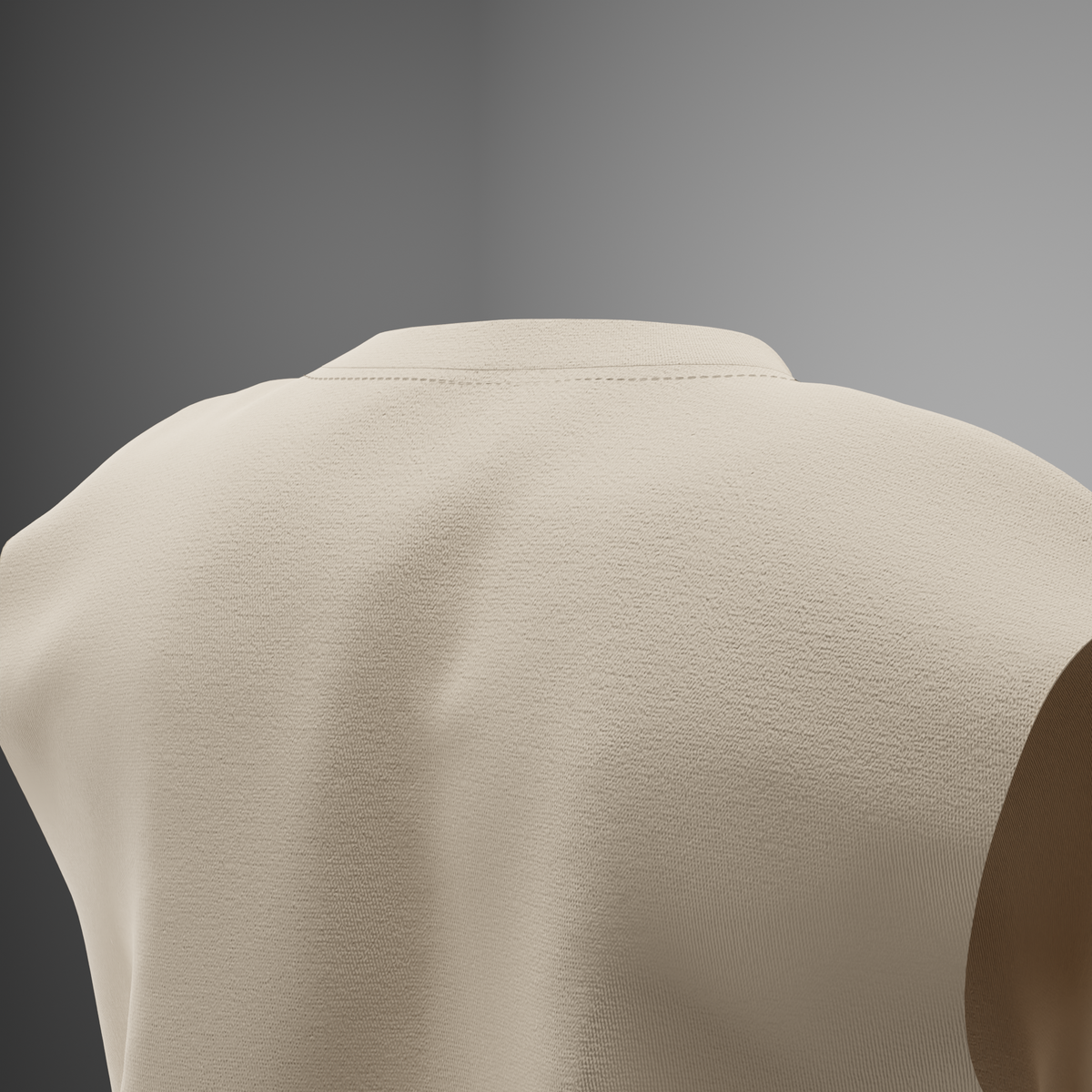 Soft Cream – Oversized Tank
