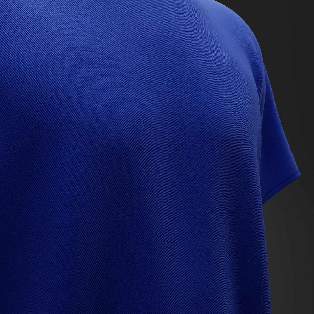 Deep Blue Oversized T-Shirt