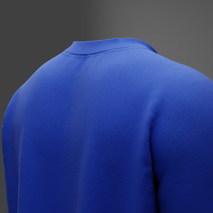 Deep Blue Oversized T-Shirt