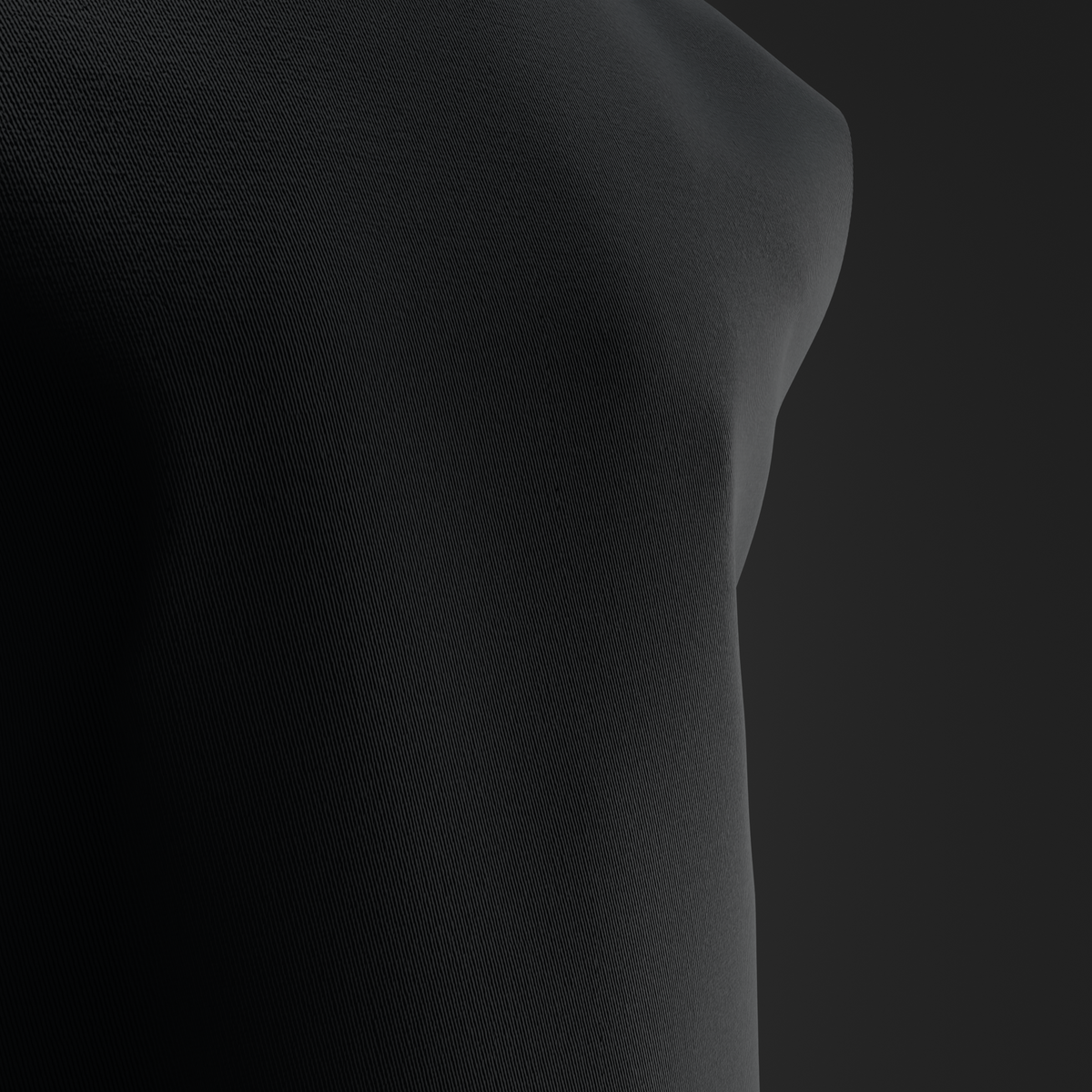 Jet Black – Oversized Tank