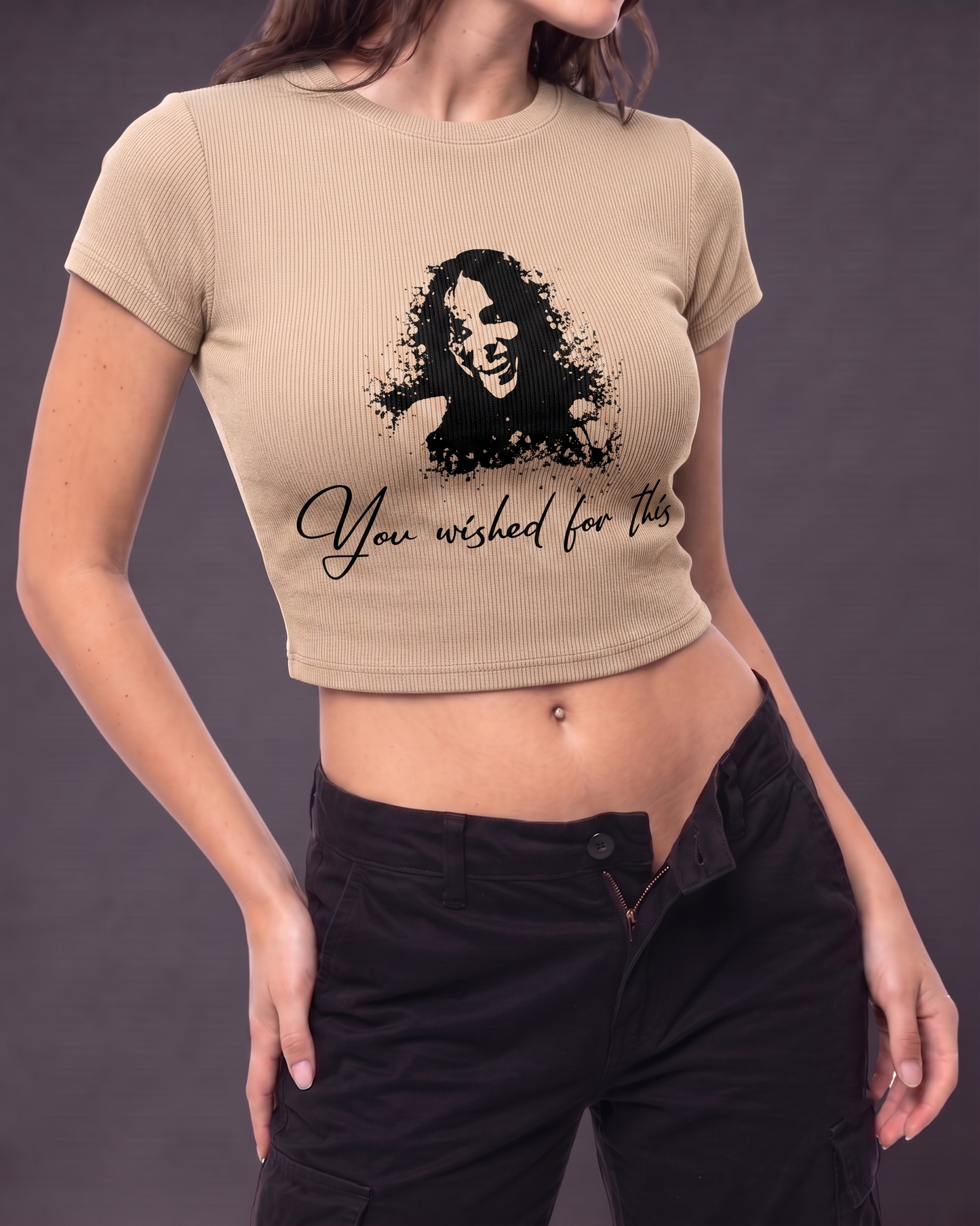 You Wished For This – Women's Graphic Crop Top