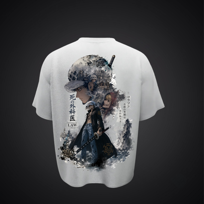 Trafalgar Law – Surgeon of Death Oversized Anime T-Shirt