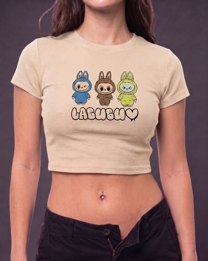 LABUBU CHAOS - Crop Top