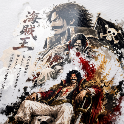 Gol D. Roger – Pirate King Oversized Anime T-Shirt