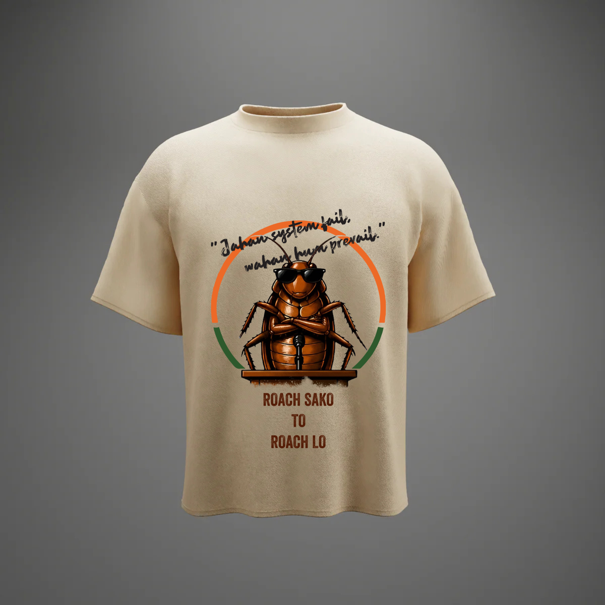 Roach Sako To Roach LoCJP - Oversized T-Shirt
