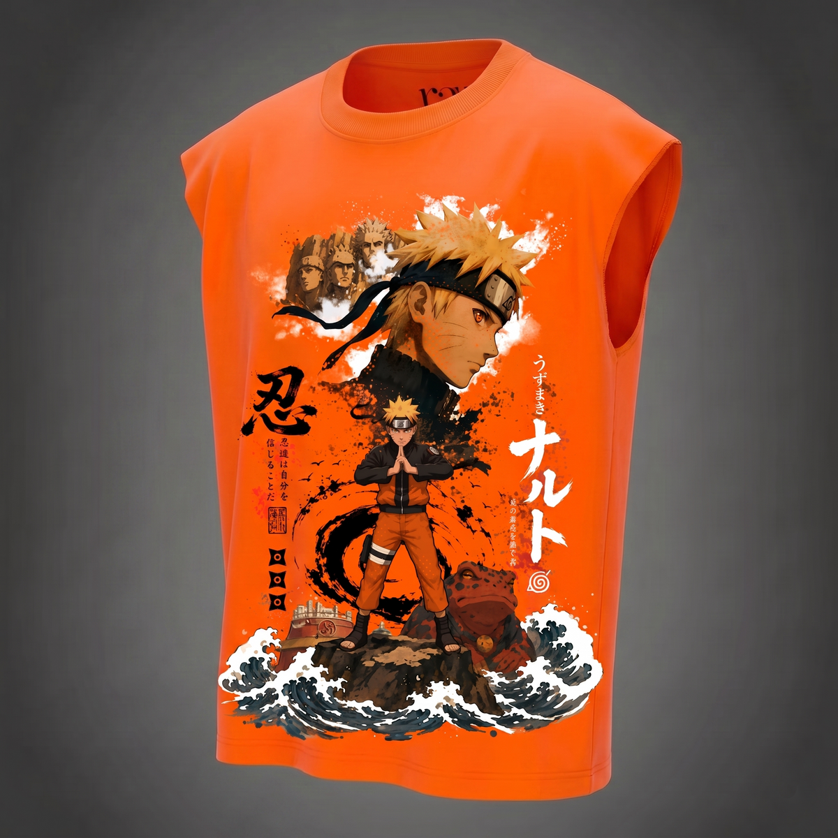 NINE TAILS LEGACY - Naruto Oversized Sleeveless Tee