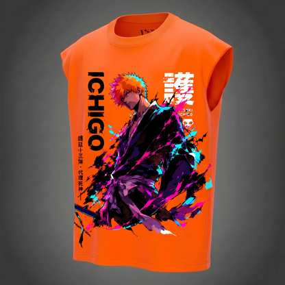 SHINIGAMI INSTINCT - Ichigo Oversized Sleeveless Tee