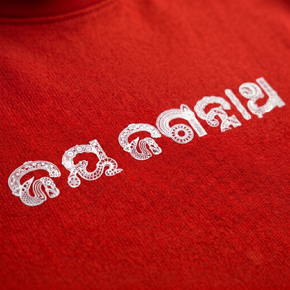 "Nila Chakra Yatra" – A Journey of Faith, Heritage & Home Oversized T-shirt