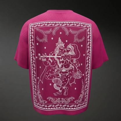 "Raas" The Sweetness of Divine Love Oversized T-shirt