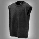 Black Acid Wash – Oversized Tank