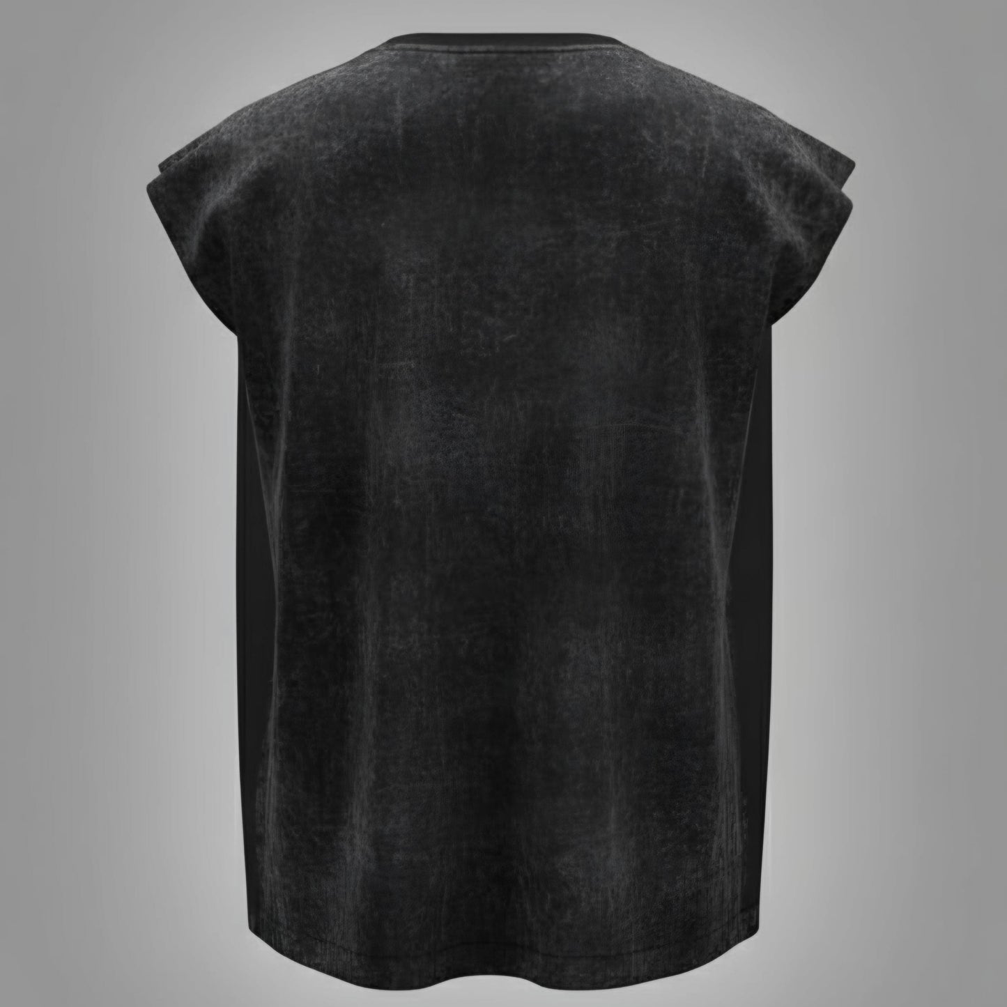 Black Acid Wash – Oversized Tank