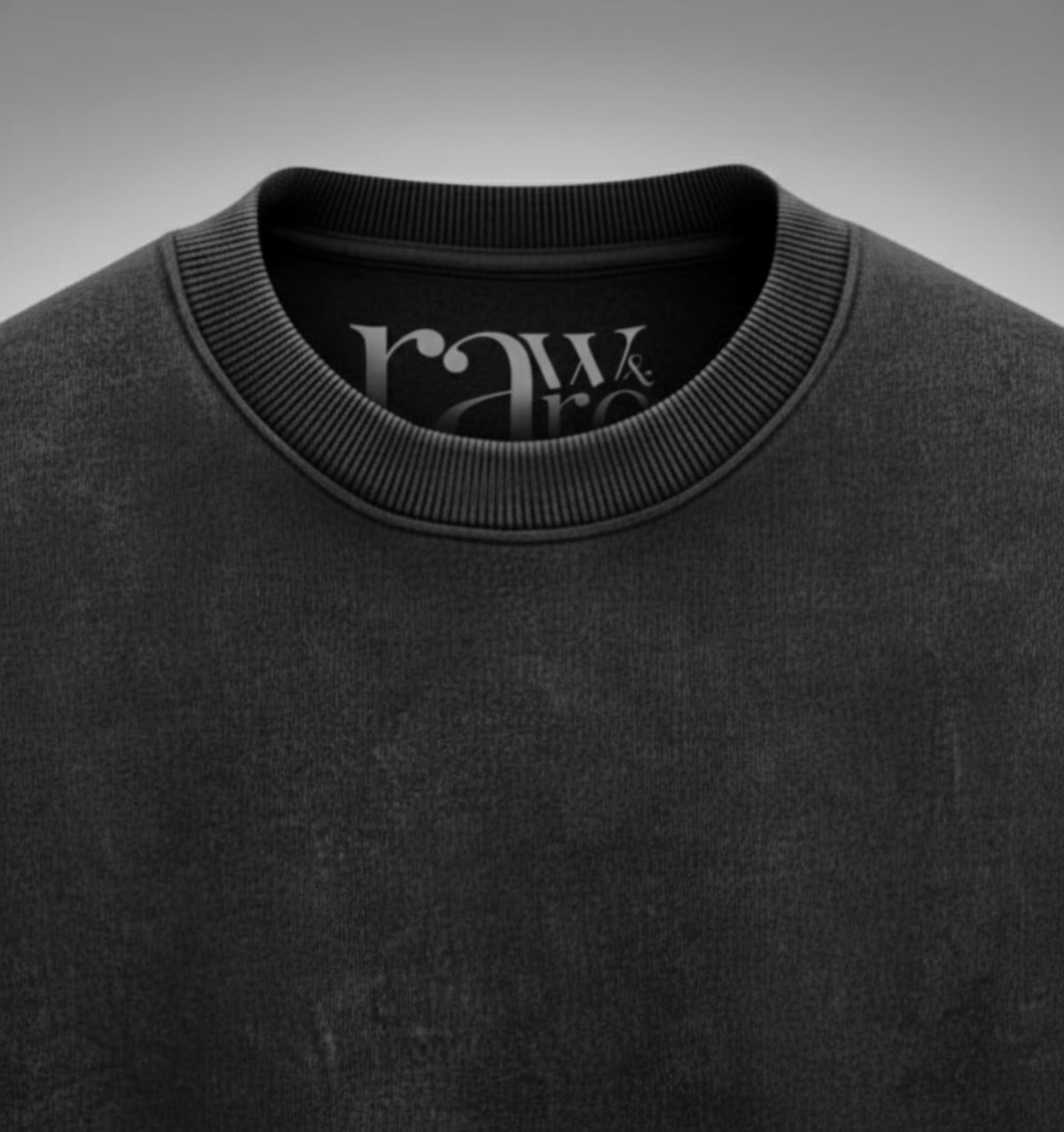 Black Acid Wash – Oversized Tank