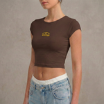 ALLERGIC TO STUPID - Crop Top