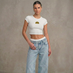 ALLERGIC TO STUPID - Crop Top