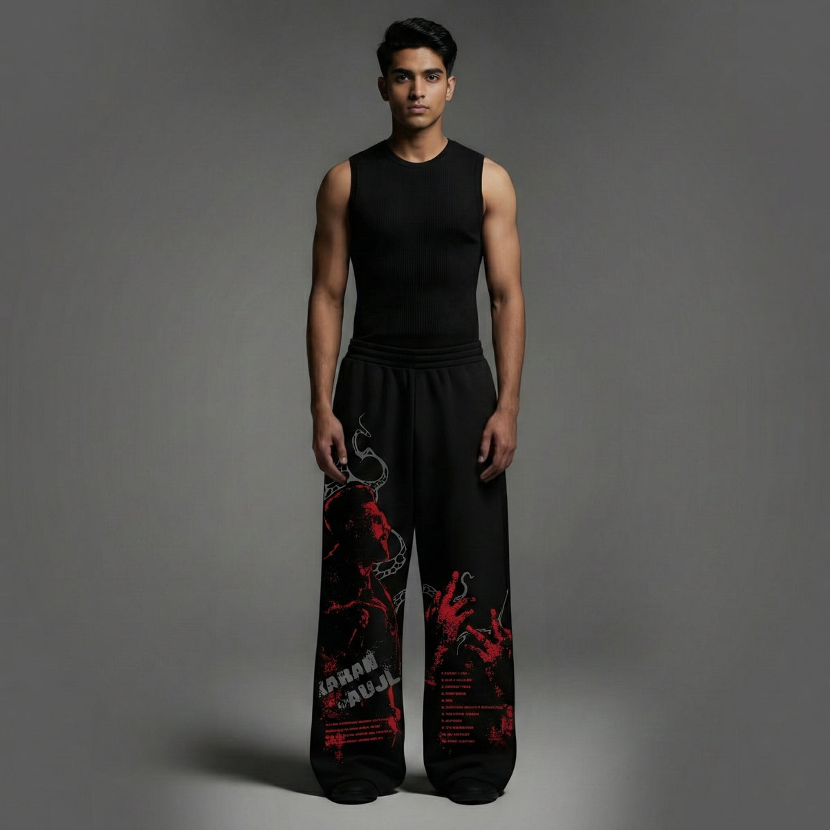 AUJLA LEGACY - Unisex Straight Fit Baggy Pants