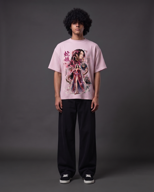 Boa Hancock – Empress of the Seas Oversized Anime T-Shirt