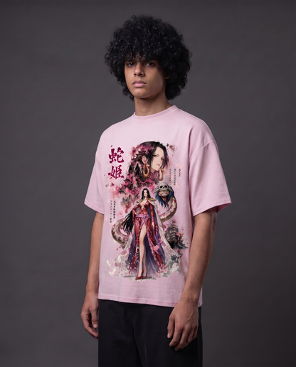 Boa Hancock – Empress of the Seas Oversized Anime T-Shirt
