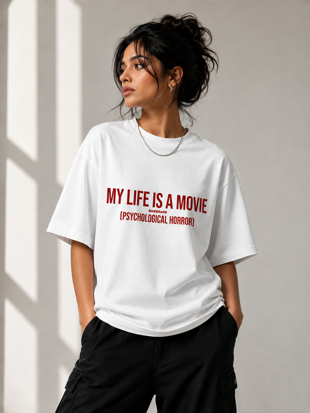 My Life Is A Movie (Psychological Horror) - Oversized T-shirt