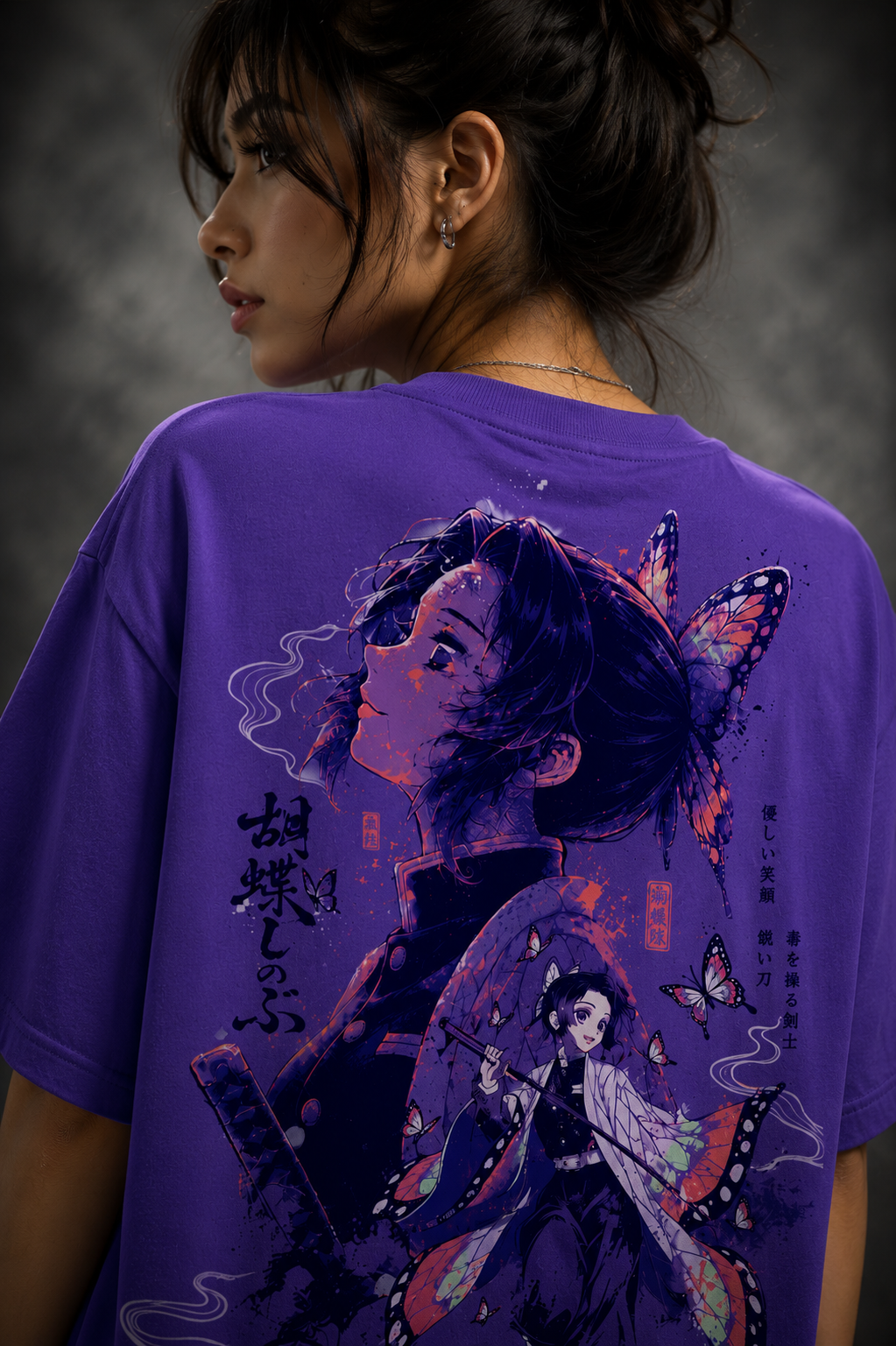 Butterfly Hashira - Oversized T-shirt