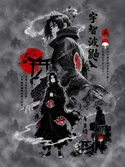 ITACHI -Uchiha Legacy Oversized T-Shirt