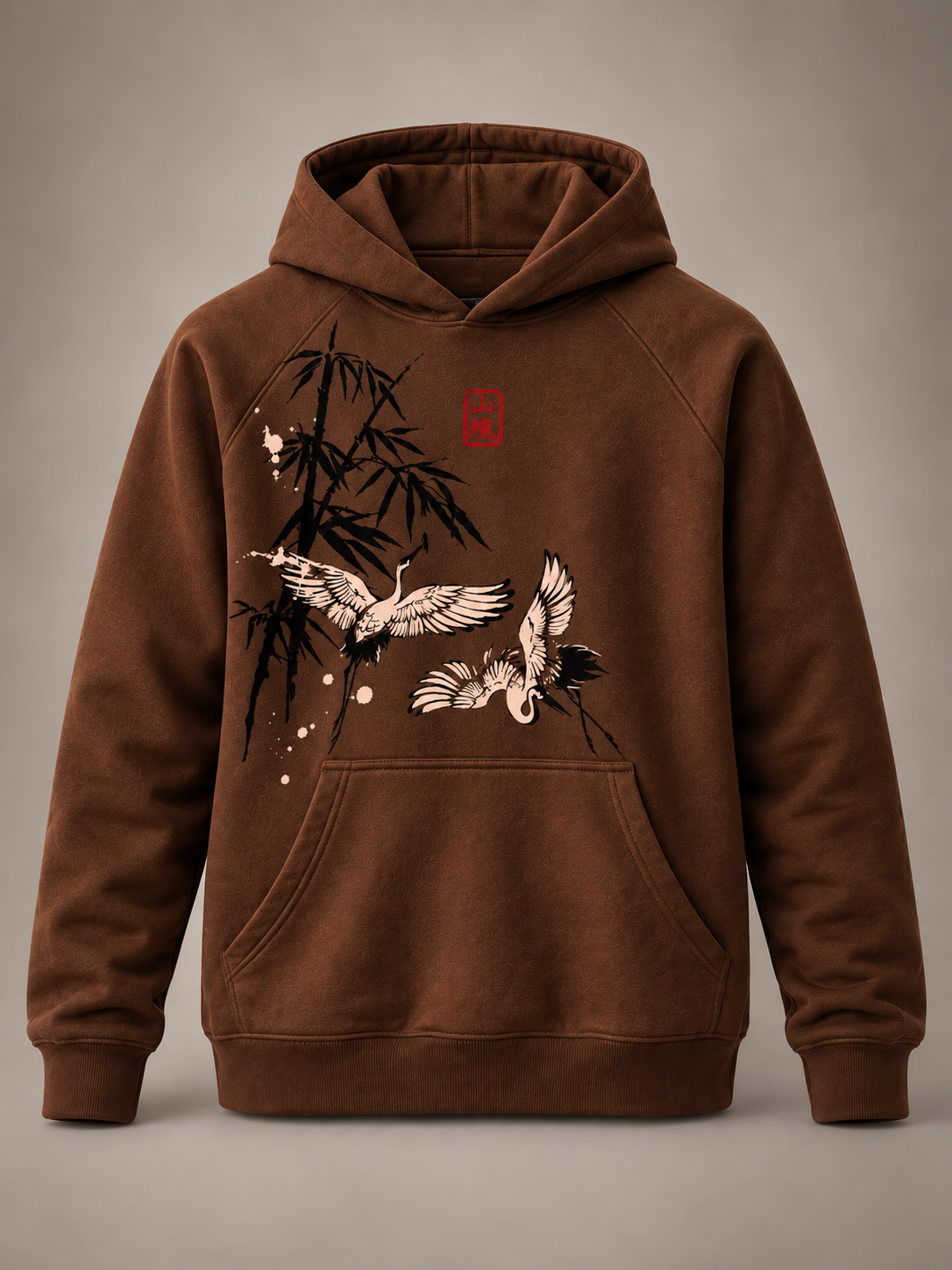 ZEN CRANE - Premium 400GSM Fleece Reglan Hoodie