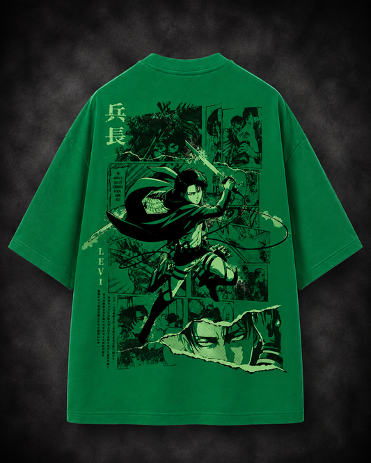 Levi Ackerman — Wings of Freedom Oversized T-Shirt