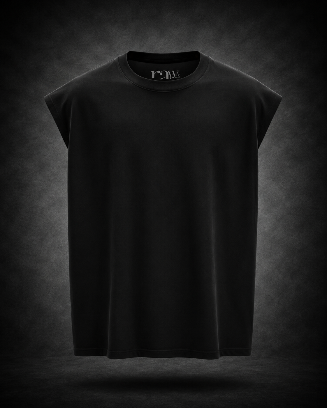 Jet Black – Oversized Tank
