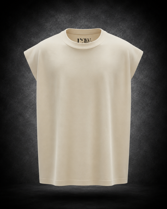 Soft Cream – Oversized Tank