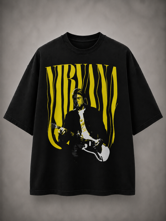 THE CLASSIC NIRVANA TEE – Oversized T-Shirt