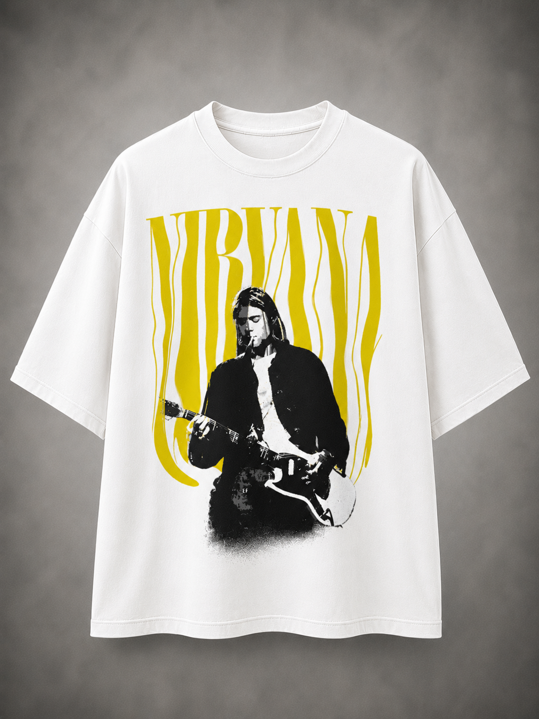 THE CLASSIC NIRVANA TEE – Oversized T-Shirt
