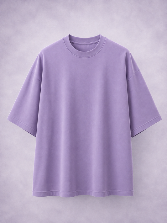 Muted Lavender Oversized T-Shirt