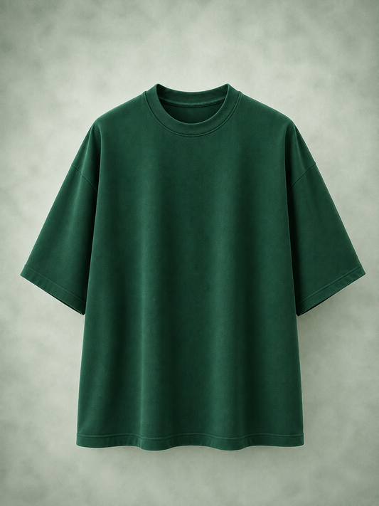 Forest Green Oversized T-Shirt