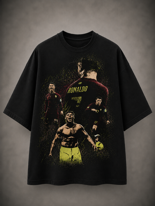 GOATED Ronaldo – Oversized T-Shirt