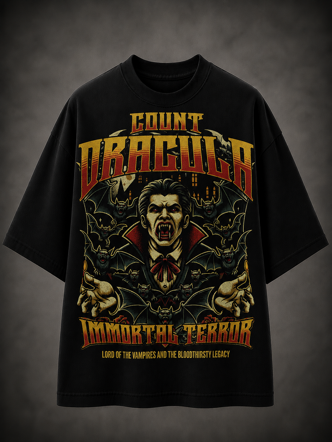 COUNT DRACULA – Oversized T-Shirt